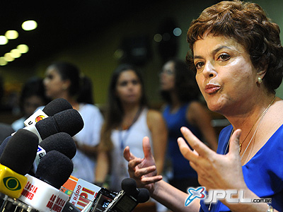 Aministra da Casa Civil, Dilma Rousseff, coordenou a apresentação do 9º Balanço do PAC , referente aos três anos de execução de obras -