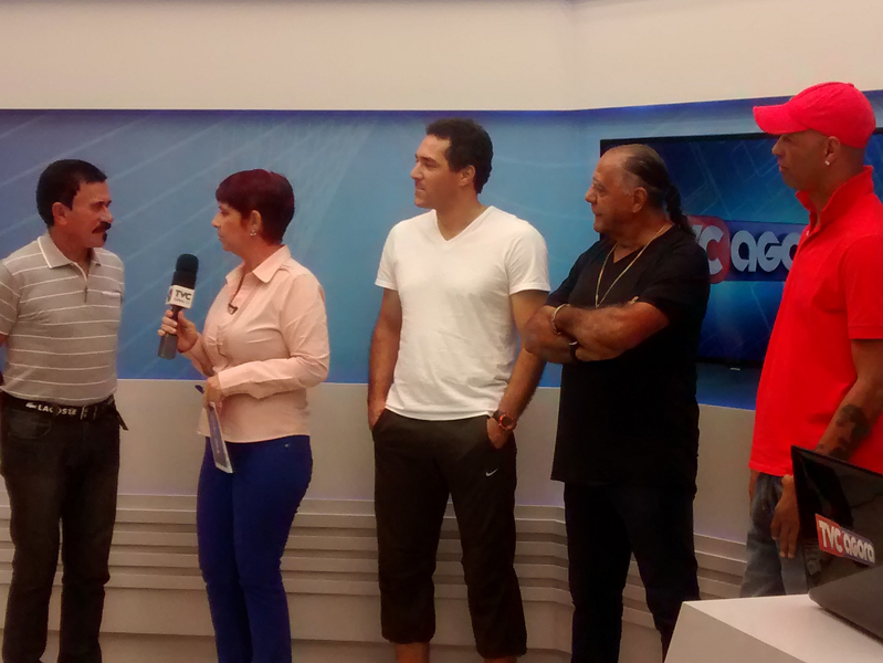 Além de Biro Biro, que está em Três Lagoas desde sexta-feira, Dinei, César Maluco, Alberto e Zenon também participam do jogo - Tatiana Cestari/JPNews