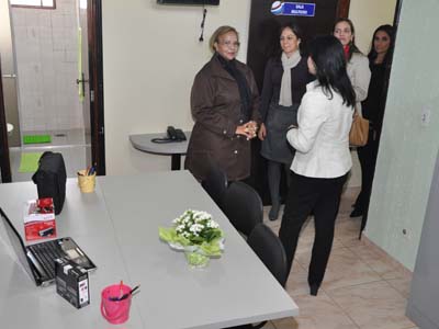 Centro de Assistência no dia da inauguração - Centro de Assistência no dia da inauguração -