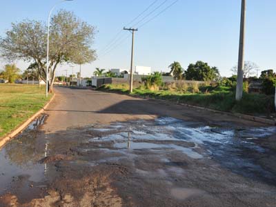 Prefeitura já realizou serviço paliativo no local -