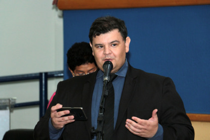 Vinicius diz que não há outro nome para assumir pré-candidatura pelo PSL - Foto: Câmara Municipal de Campo Grande