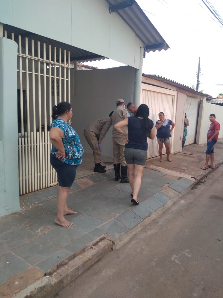 Corpo de Bombeiros salva vida de recém nascido após engasmenti - Divulgação/Corpo de Bombeiros