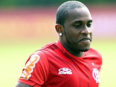 Willians em treino do Flamengo -