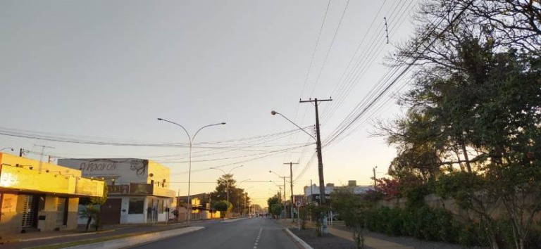 Temperatura mínima será de 14º C em Três Lagoas e sem chuva - Danielle Leduc/JP