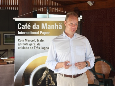 Novo gerente da fábrica, Marcelo Nale -