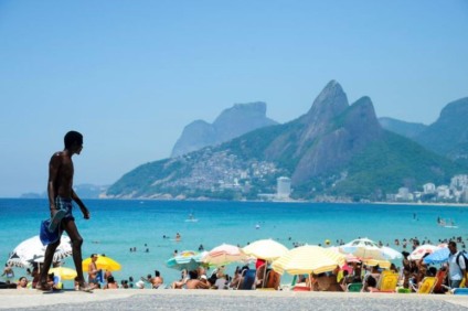 Cariocas e turistas enchem praias do Rio - Divulgação/Agência Brasil