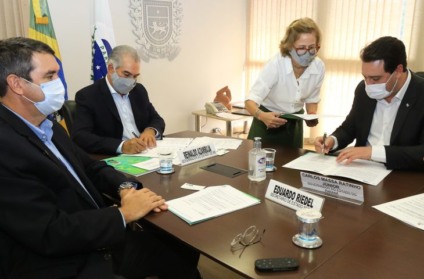 Com projeção estimada de 1.370 quilômetros, o corredor fará a ligação ferroviária de Mato Grosso do Sul ao porto de Paranaguá, no Paraná - Divulgação/Portal do MS