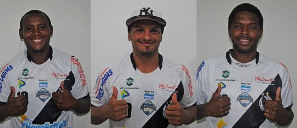 Warley Moreira, Paulo Roberto, Fernando Aparecido -
