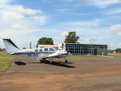 Aeroporto será preparado para receber vôos comerciais -