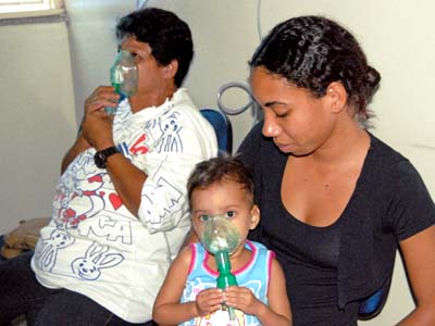 Problemas respiratórios podem surgir com o tempo seco -