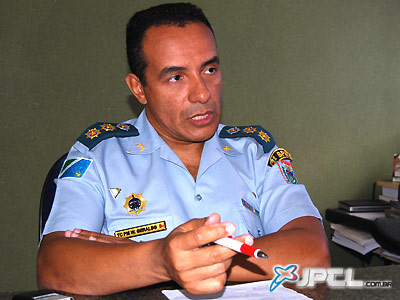 Comandante do 2º Batalhão da Polícia Militar, Washington Geraldo de Oliveira -