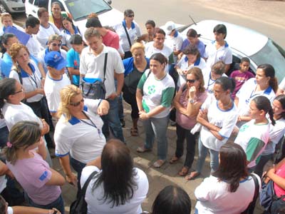 Os vencimentos dos agentes de saúde são pagos com verbas federais e estaduais, sendo apenas complementados pela Prefeitura. -