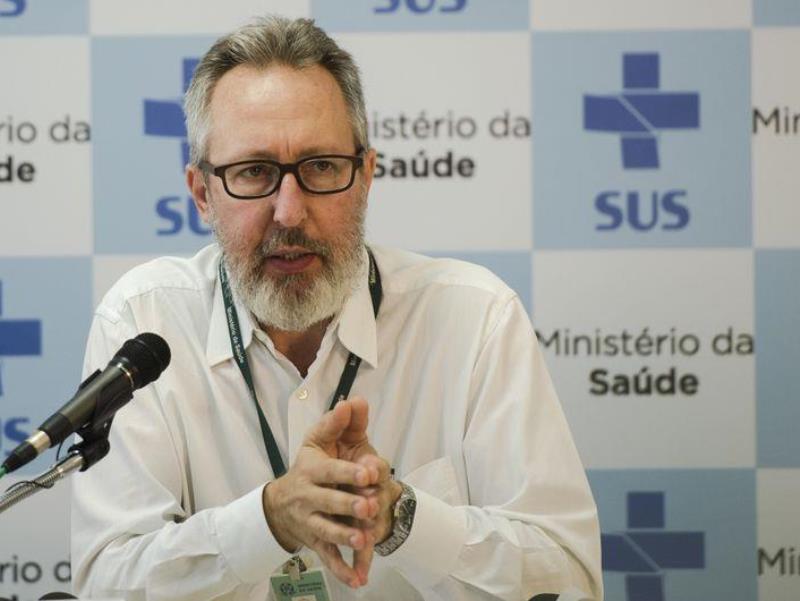 Diretor do Departamento de Vigilância das Doenças Transmissíveis, Cláudio Maierovitch - Marcelo Camargo/Agência Brasil