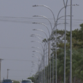 A avenida foi inaugurada há um ano.