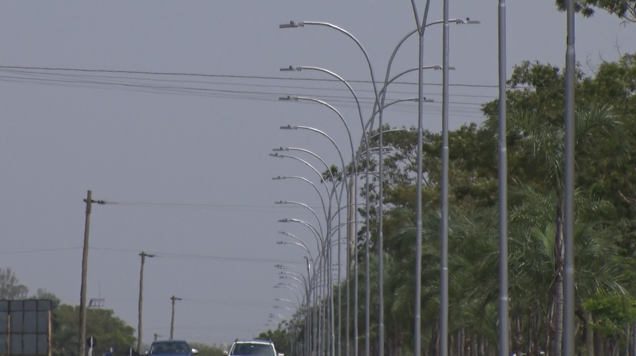 A avenida foi inaugurada há um ano.