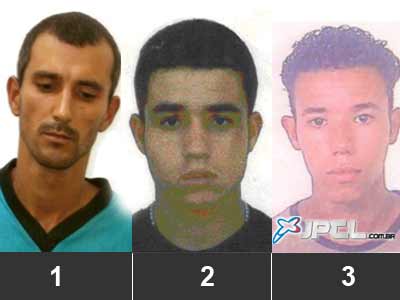 1 - Elizeu era foragido da Penitenciária de Segurança Máxima, em Campo Grande   2 - Daniel Aparecido da Silva, chegou a ser socorrido, mas morreu no hospital   3 - Heraldo Silva Barbosa, 19 anos, continua foragido -