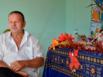 Waldemar Martins Castilho é devoto dos Três Reis Magos -