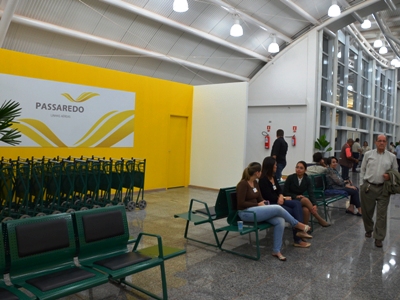 Passaredo será a primeira companhia área a operar no novo aeroporto -