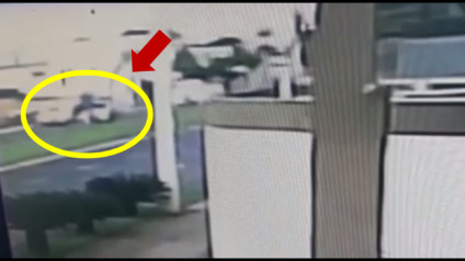 Vídeo mostra momento em que a vítima era perseguida pelos assassinos - (Foto: Reprodução / Montagem João Ramos)