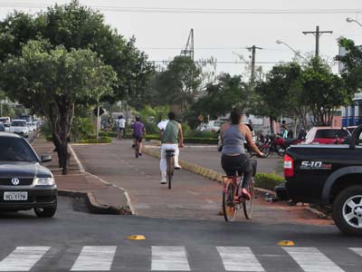 Ainda são poucas vias urbanas com ciclovia em  Três Lagoas -