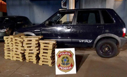 Ao menos 300 kg de maconha foram apreendidos - Divulgação/PF
