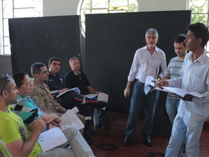 Departamento Municipal de Cultura realizou reunião com representantes da PRF, SAMU, Secretaria de Trânsito e outras - Divulgação