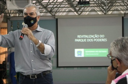 Governador apresentou o projeto para o local e destacou que não terá supressão vegetal - Foto: Chico Ribeiro