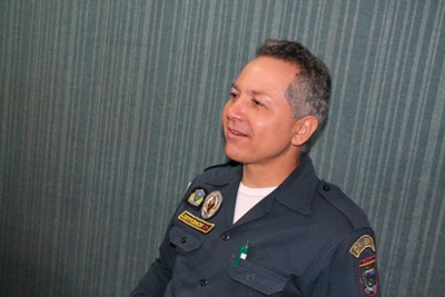 Sargento Jefferson Barbosa de Paula, instrutor mentor do Proerd em Três Lagoas -