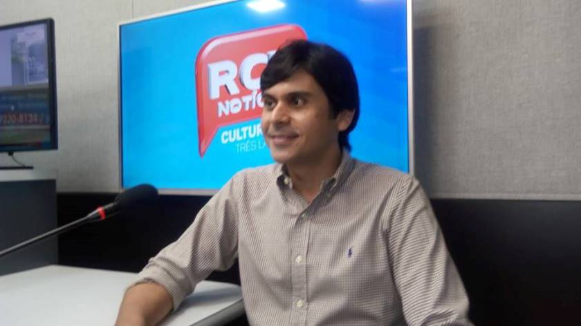 Paulo Salomão fez uma avaliação da votação recebida em entrevista ao Jornal RCN Notícias - Valdecir Cremon/JPNEWS