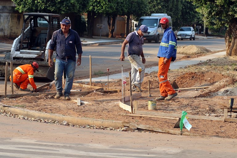 Última etapa das obras de pavimentação e drenagem foram iniciadas - Divulgação