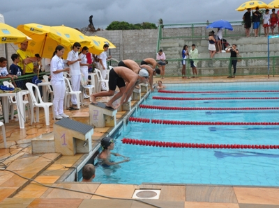 A competição foi disputada no Parque Aquático do Sest/Senat -