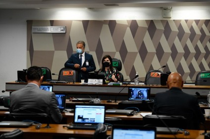 Simone Tebet elogia as Forças Armadas no combate aos incêndios - Foto: Agência Senado