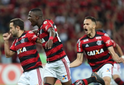 Rubro-Negro vem de vitória na Libertadores, contra o Emelec (EQU), e classificado para as oitavas - Divulgação/Flamengo