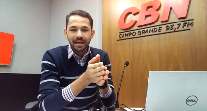 Repórter da CBN Ronie Cruz destaca o fato ocorrido na tarde desta quinta-feira (24) - Divulgação/CBN