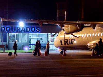 O tão desejado voo com destino direto Dourados a São Paulo só durou duas semanas -