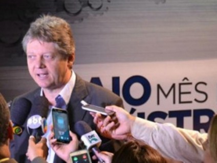 Jaime Verruck durante a coletiva - Divulgação
