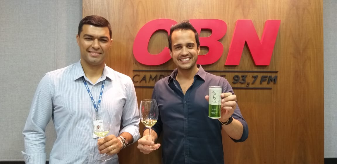 Diogo Wendling - Negócios do vinho e Jonas Eduardo Nascimento - Sommelier e Coordenador de Alimentos e Bebidas do Senac