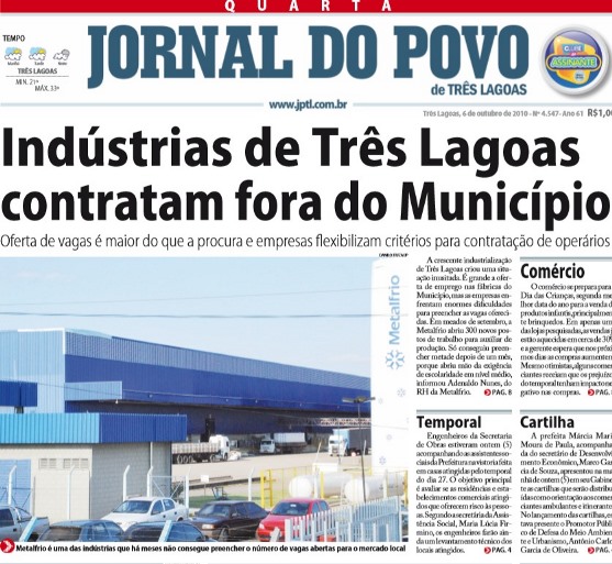  - Arquivo/JPNews