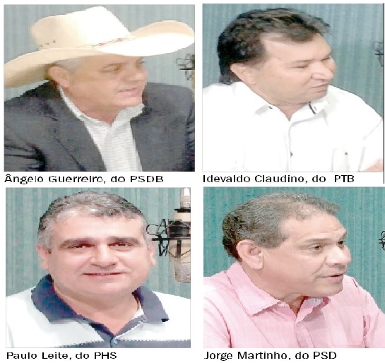 Quatro candidatos disputam eleição para prefeito de Três Lagoas - Edis Carlos/JP