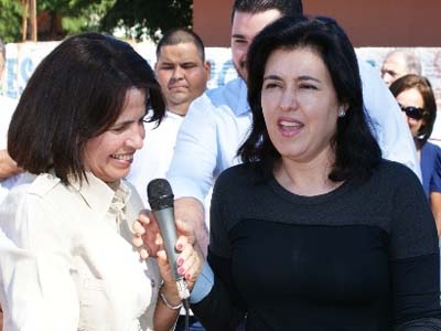 Márcia Moura vai recepcionr as autoridades estaduais -