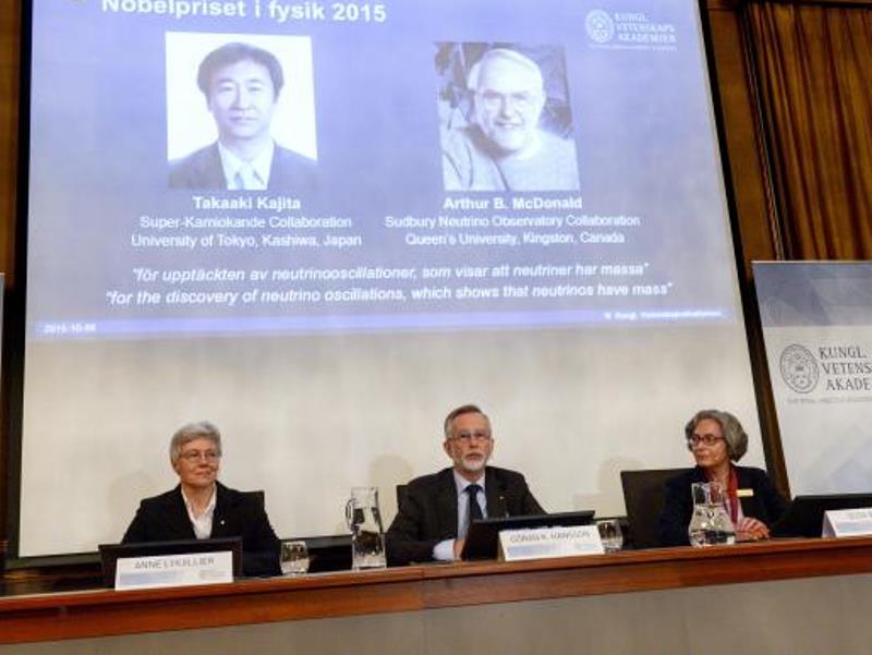 Prêmio Nobel de Física é concedido a pesquisadores por trabalho sobre neutrinos - Divulgação