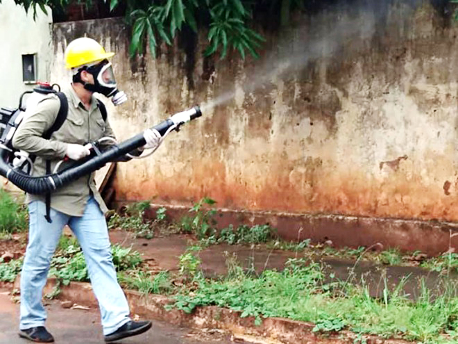 Fumacê percorre bairros da cidade - Alex Santos /JPNews