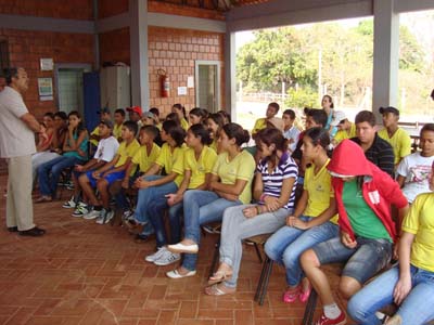 O projeto atinge 430 crianças da educação no campo -