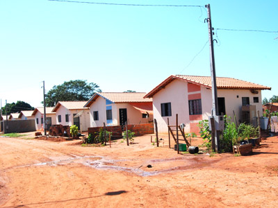 Inaugurado em novembro de 2008 o Conjunto Habitacional Orquídeas II abriga 62 famílias -