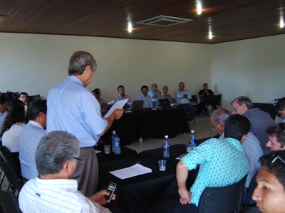 Uma das reuniões entre sindicatos e Eldorado aconteceu na quarta-feira -
