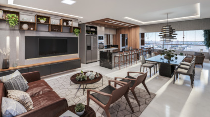 O novo empreendimento da Construtora Saraiva de Rezende em Campo Grande é especialmente planejado para as famílias viverem experiências memoráveis e inesquecíveis - Foto: Divulgação
