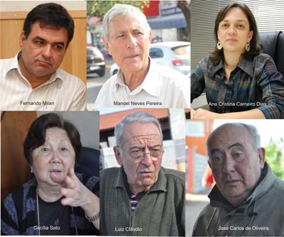 Participantes do "Fala Povo" do Jornal do Povo -