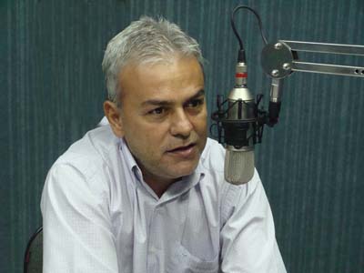 Vereador Jorginho do Gás, em entrevista no RCN Notícias -