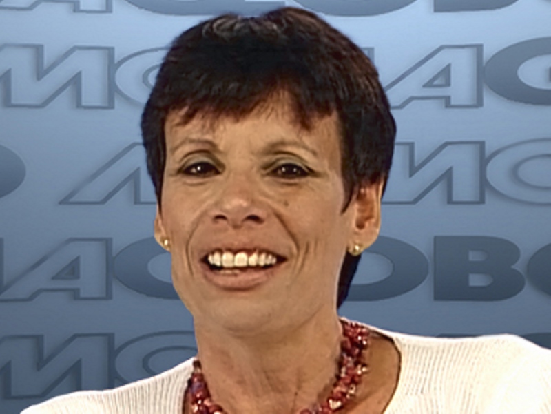 Sandra Moreyra tinha 40 anos de profissão - Memória Globo 