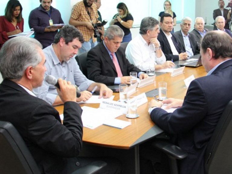 Reunião realizada em Campo Grande para anúncio das medidas - Divulgação/Secom Reunião realizada em Campo Grande para anúncio das medidas - Divulgação/Secom